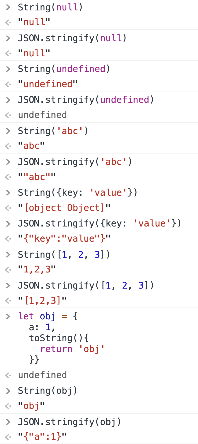 Convert value to string